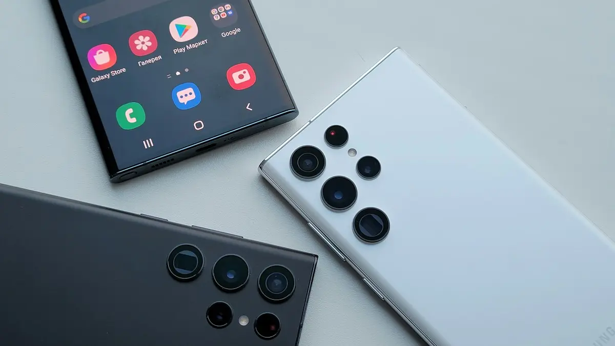 Two different models of the same cell phone