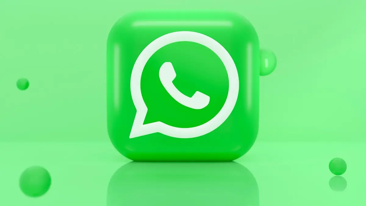 A green 3D icon of a telephone handset inside a speech bubble