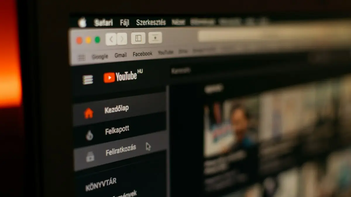 Youtube website screengrab