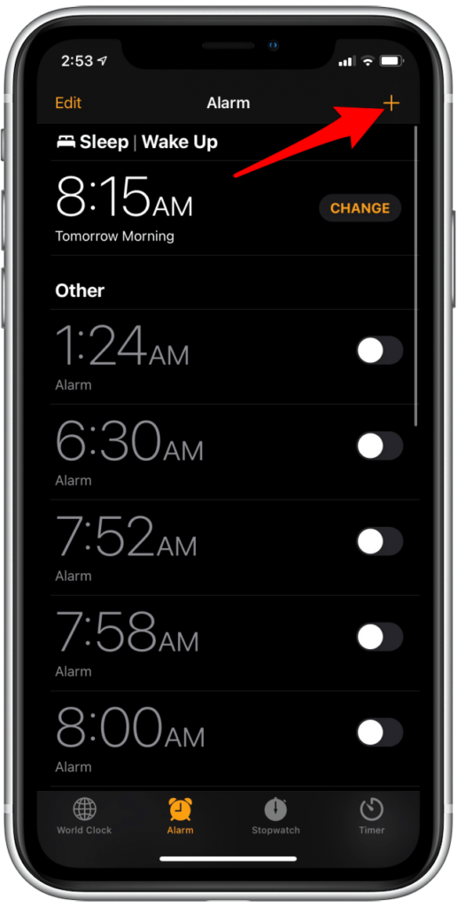 Use Multiple Alarms to Change How Long Snooze Time